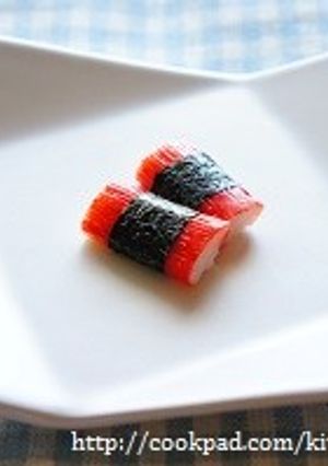 お弁当に♡かにかま海苔巻-レシピのメイン写真