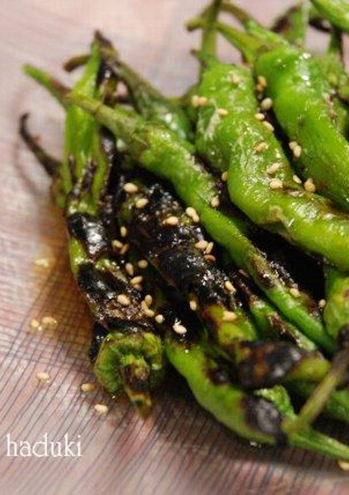 長シシトウの素焼き-レシピのメイン写真