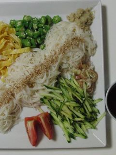 野菜そーめん-レシピのメイン写真