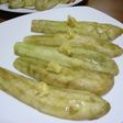 定番の蒸しなす