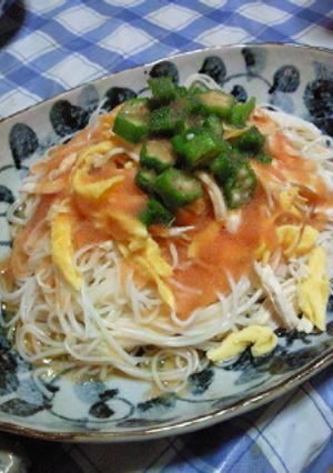 明太子ダレdeそうめん-レシピのメイン写真