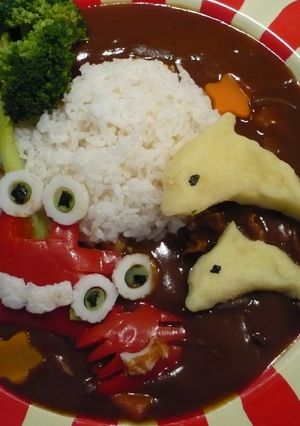 南の島の仲良し親子カレー-レシピのメイン写真