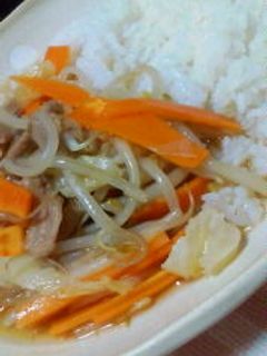 節約!簡単!野菜いっぱいあんかけ丼☆-レシピのメイン写真
