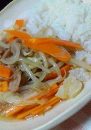 節約！簡単！野菜いっぱいあんかけ丼☆-レシピのメイン写真