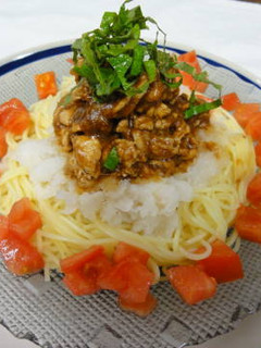 もろみ豚と大根おろしの冷製パスタ-レシピのメイン写真