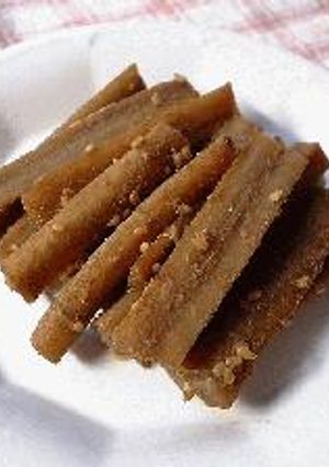 ごぼうのごまみそ煮-レシピのメイン写真