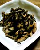 簡単ｗひじきとさつま揚げの炒め煮♪