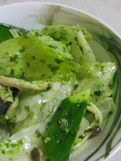 グリーン&グリーンサラダ-レシピのメイン写真