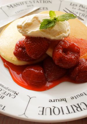 米粉ヨーグルトパンケーキ♡-レシピのメイン写真
