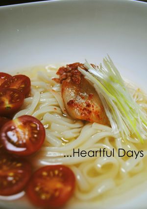 冷麺風！さっぱりキムチうどん☆-レシピのメイン写真