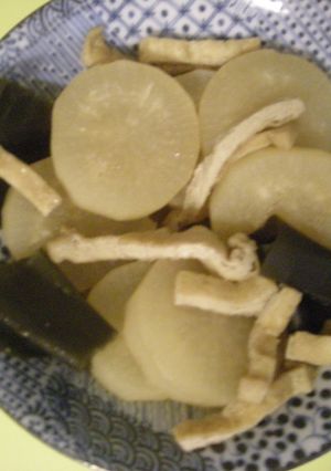 大根と油揚げの煮物-レシピのメイン写真
