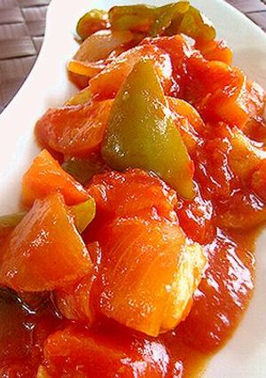 和風☆チキンのトマト煮-レシピのメイン写真