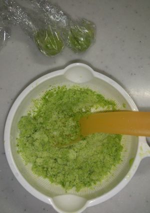 もっと簡単離乳食初期　葉物野菜-レシピのメイン写真