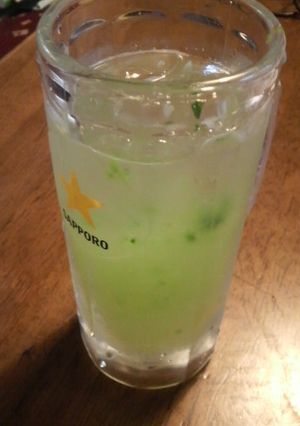 三矢サイダーでゴーヤ泡盛サワー-レシピのメイン写真