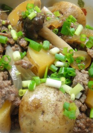 挽肉のおじゃが煮♪-レシピのメイン写真