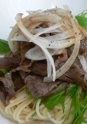 牛肉でさっぱりパスタ☆-レシピのメイン写真