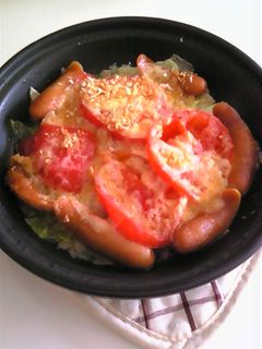 タジン鍋豚肉重ね蒸しトマトバージョン-レシピのメイン写真