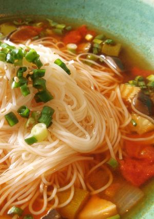 夏バテ知らず？ラタトゥイユ・そうめん-レシピのメイン写真