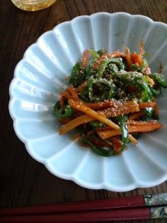 人参とピーマンのきんぴら-レシピのメイン写真