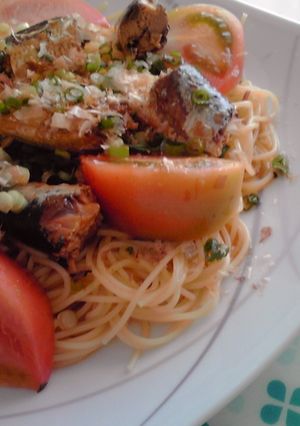 ✿　和 ♫ 冷 ♬　鰯パスタ　✿-レシピのメイン写真