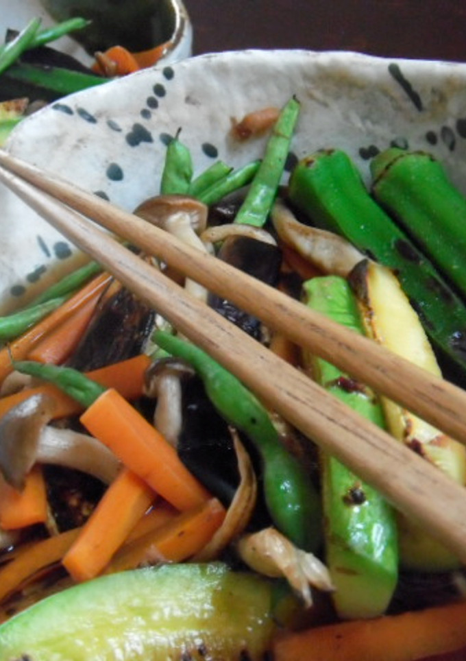 焼き野菜のつゆだくおひたし-レシピのメイン写真