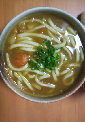 ★リメイク★カレーの残りでカレーうどん-レシピのメイン写真