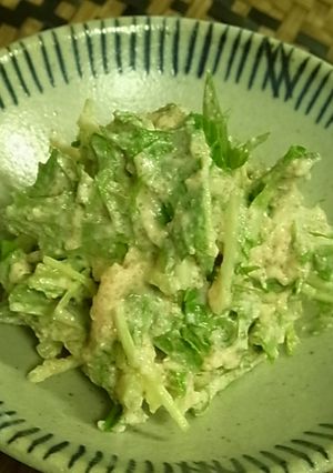 暑い夏にさっぱり簡単明太子の豆腐和え-レシピのメイン写真