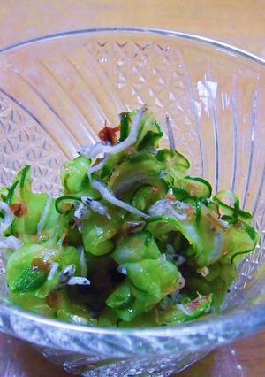 きゅうりとちりめん干しの和え物-レシピのメイン写真