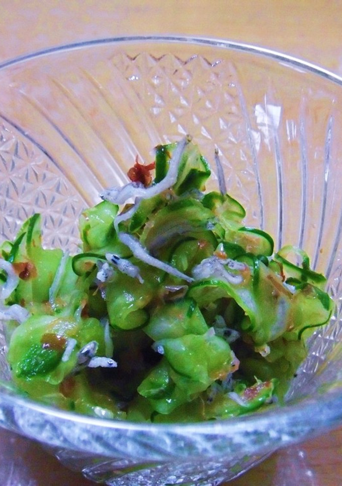 きゅうりとちりめん干しの和え物-レシピのメイン写真
