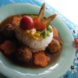 ☆カフェ風ケーキなデコカレー☆