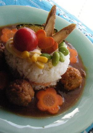 ☆カフェ風ケーキなデコカレー☆-レシピのメイン写真