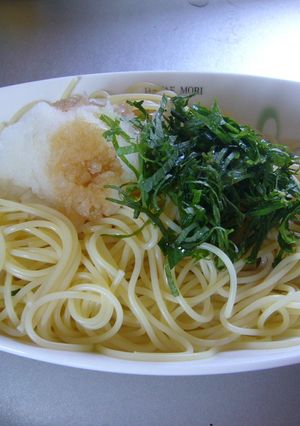 さっぱり大葉と大根おろしの冷製パスタ-レシピのメイン写真