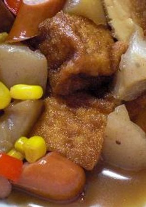 厚揚げとこんにゃくの洋風煮物 ♪♪-レシピのメイン写真