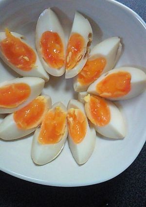 うまうま半熟味卵|ﾟ◎ﾟ)∋ｨｮｩ-レシピのメイン写真