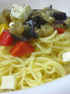 ラタトゥイユ風冷製パスタ-レシピのメイン写真