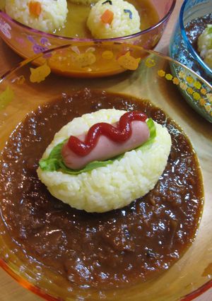 ホットドッグ？カレー-レシピのメイン写真