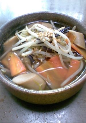 絶品！野菜炒めスープ-レシピのメイン写真