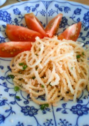 冷製たらこスパ！-レシピのメイン写真