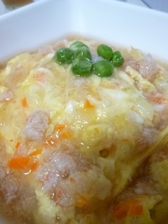 カニ缶でカニ玉丼♪-レシピのメイン写真
