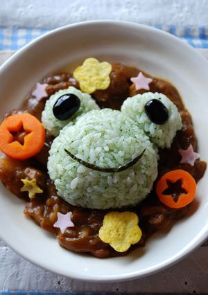 デコカレー＊カエル-レシピのメイン写真