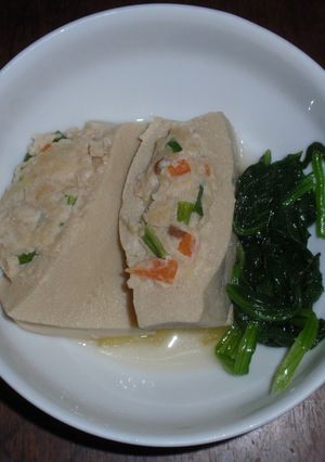 高野豆腐の一品-レシピのメイン写真