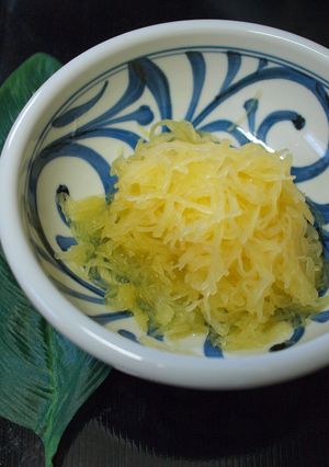 シークワーサーが香る！そうめんかぼちゃ-レシピのメイン写真