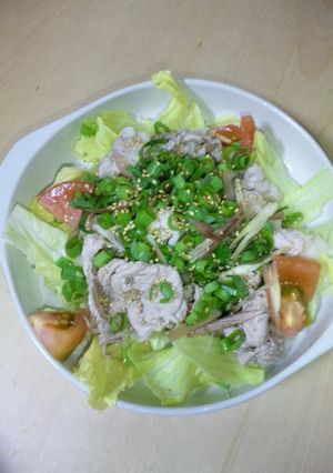 ☆薬味冷しゃぶサラダ☆-レシピのメイン写真