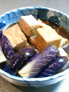 なすと厚揚げの煮物-レシピのメイン写真