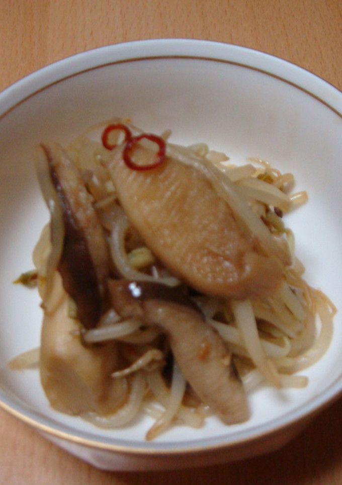 エリンギともやしのぺペロンチーノ風-レシピのメイン写真