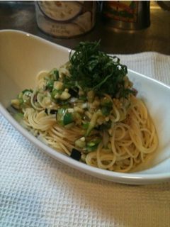 夏野菜でさっぱり冷製パスタ♪-レシピのメイン写真