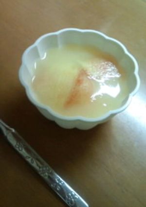 すぐ作れる♫カルピスで桃ゼリー-レシピのメイン写真