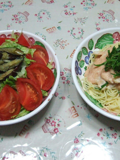 メインで食べたい冷製パスタ-レシピのメイン写真