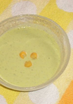 枝豆とコーンの　ひんやりポタージュ-レシピのメイン写真