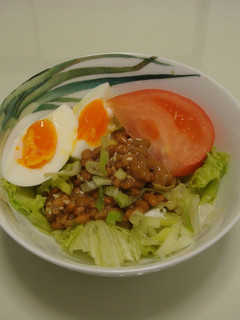 シンプル納豆サラダ-レシピのメイン写真